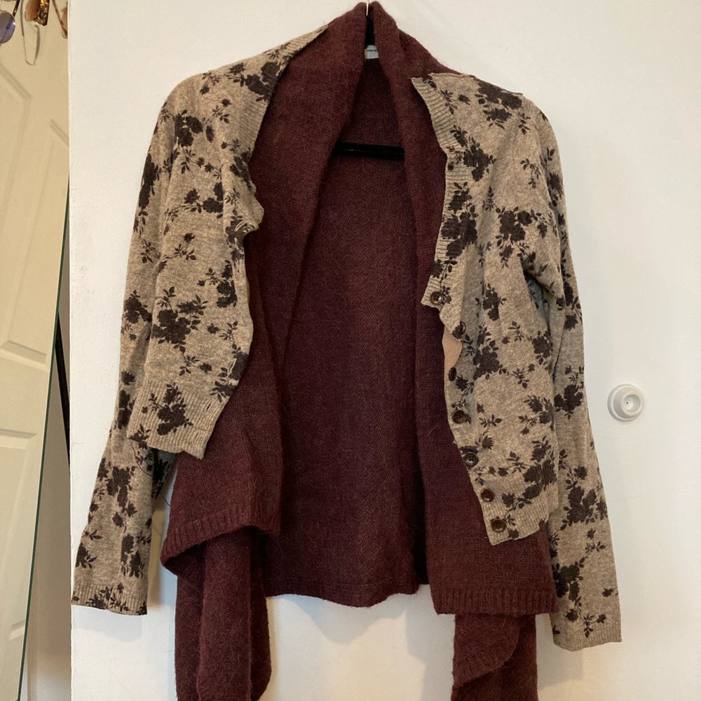Anthropologie (Sleeping on Snow) Layered Alpaca Sweater - Picture 2 of 12